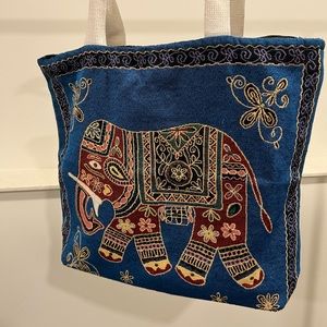 Artsy Boho Elephant Bag